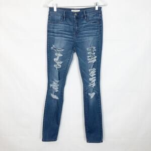 PacSun High Rise Jegging Distressed Jeans 27